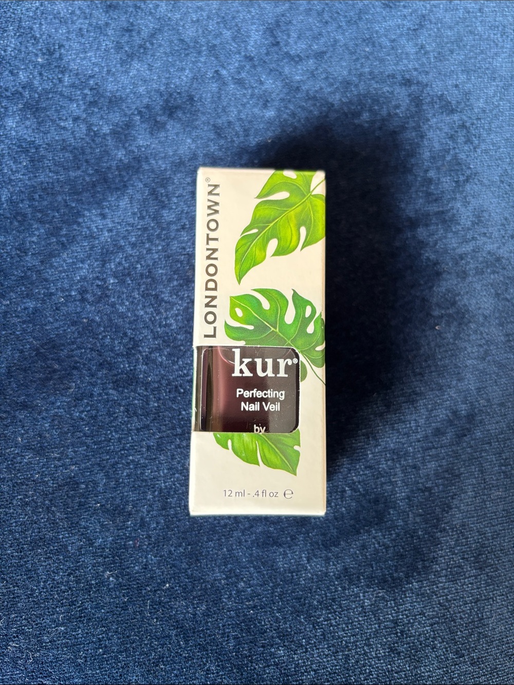 kur LondonTown Perfecting Nail Veil — Deep Plum